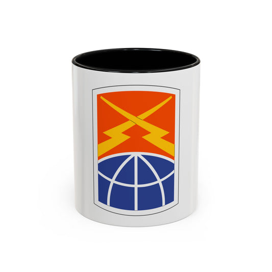 160 Signal Brigade (U.S. Army) Accent Coffee Mug