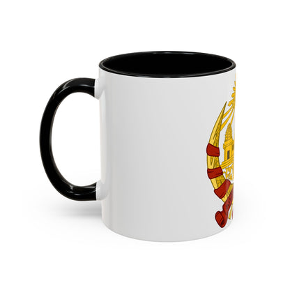 Coat of arms of the Khmer Republic - Accent Coffee Mug