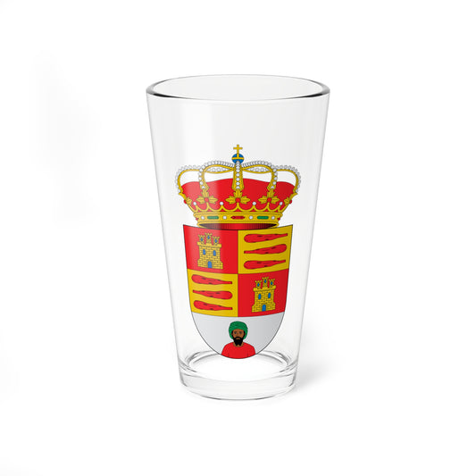 Escudo de Albuñol Granada (Spain) (Coat of Arms) Pint Glass 16oz