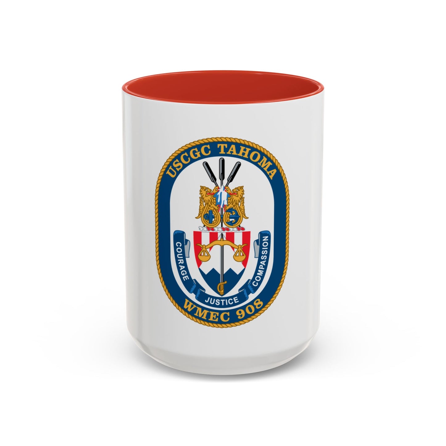 USCGC Tahoma WMEC 908 (U.S. Coast Guard) Accent Coffee Mug