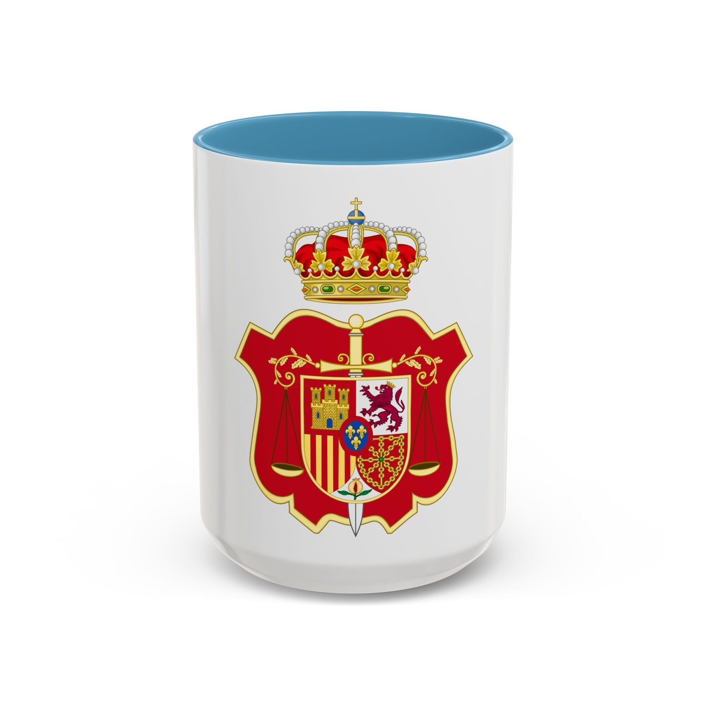 Coat of Arms of the General Council of the Judicial Power of Spain - Accent Coffee Mug