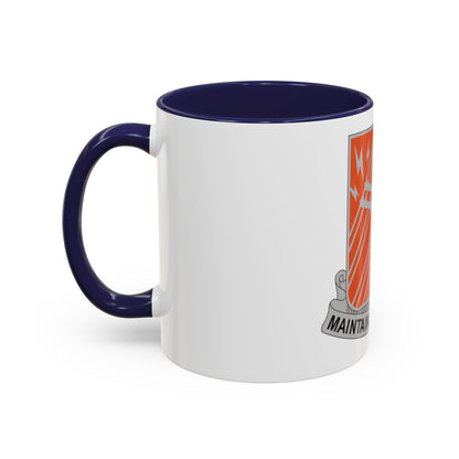 440 Signal Battalion (U.S. Army) Accent Coffee Mug