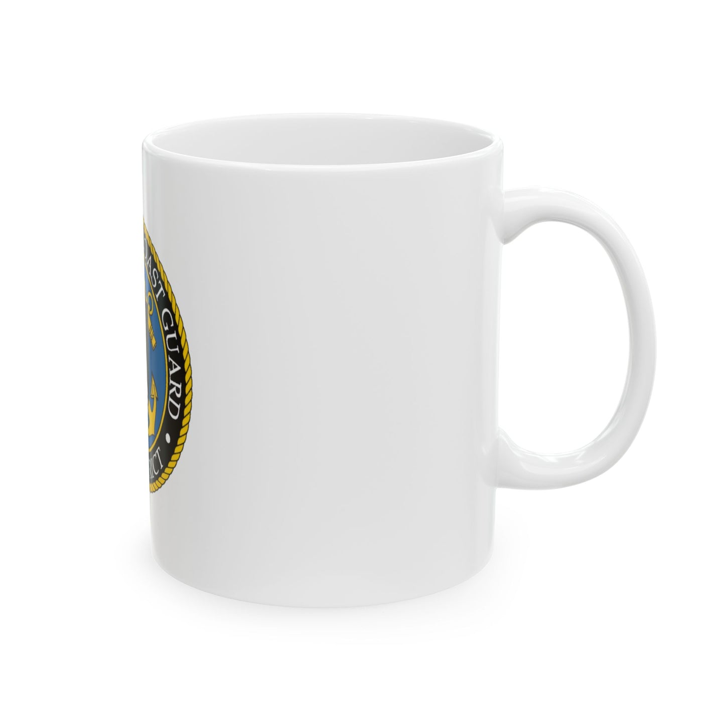 USCG 17th District (U.S. Coast Guard) White Coffee Mug