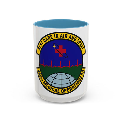 460th Medical Operations Squadron (U.S. Air Force) Accent Coffee Mug