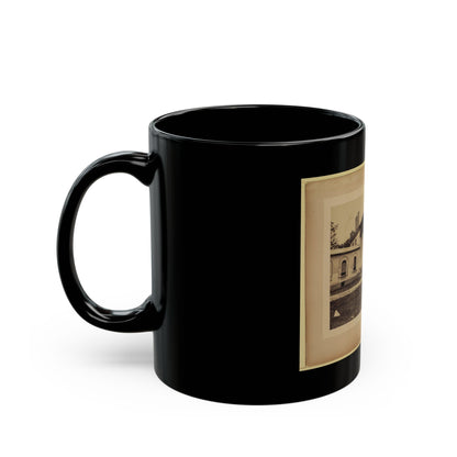 Arlington House, East Front, June 28, 1864 (U.S. Civil War) Black Coffee Mug