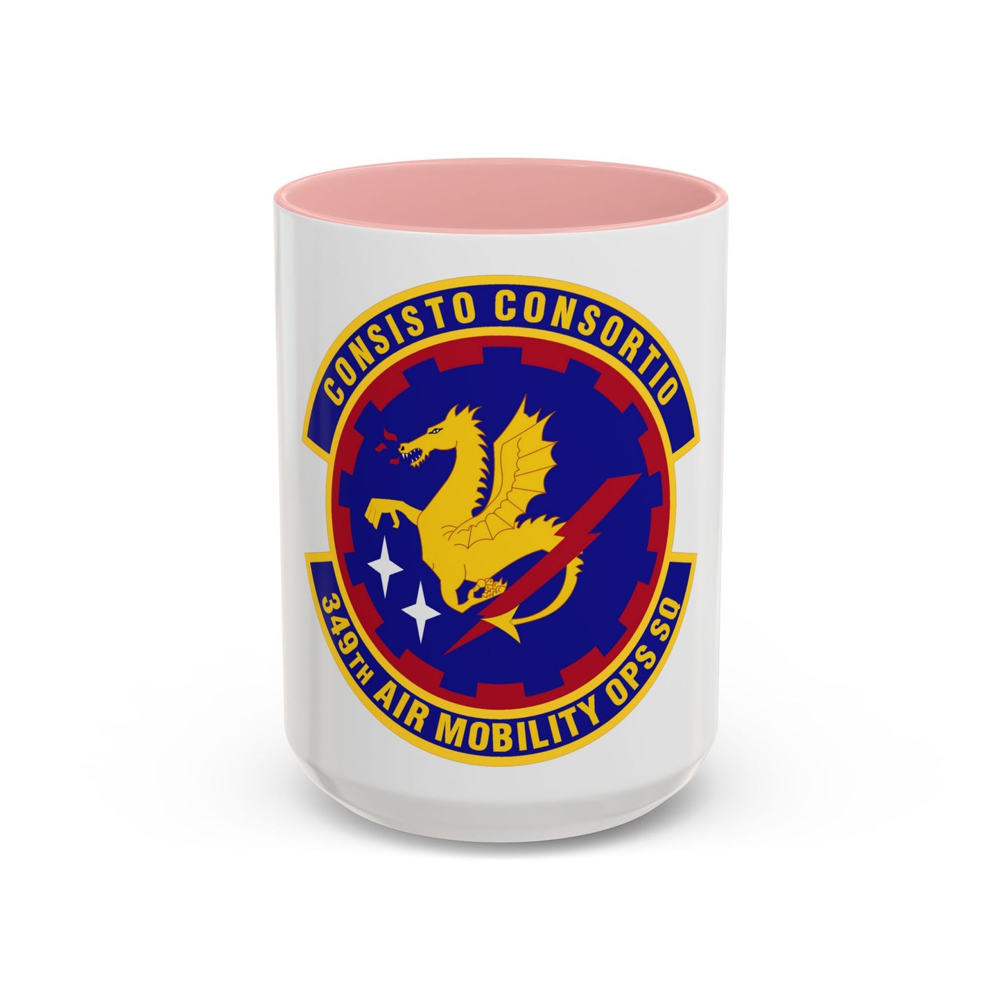 349th Air Mobility Operations Squadron (U.S. Air Force) Accent Coffee Mug