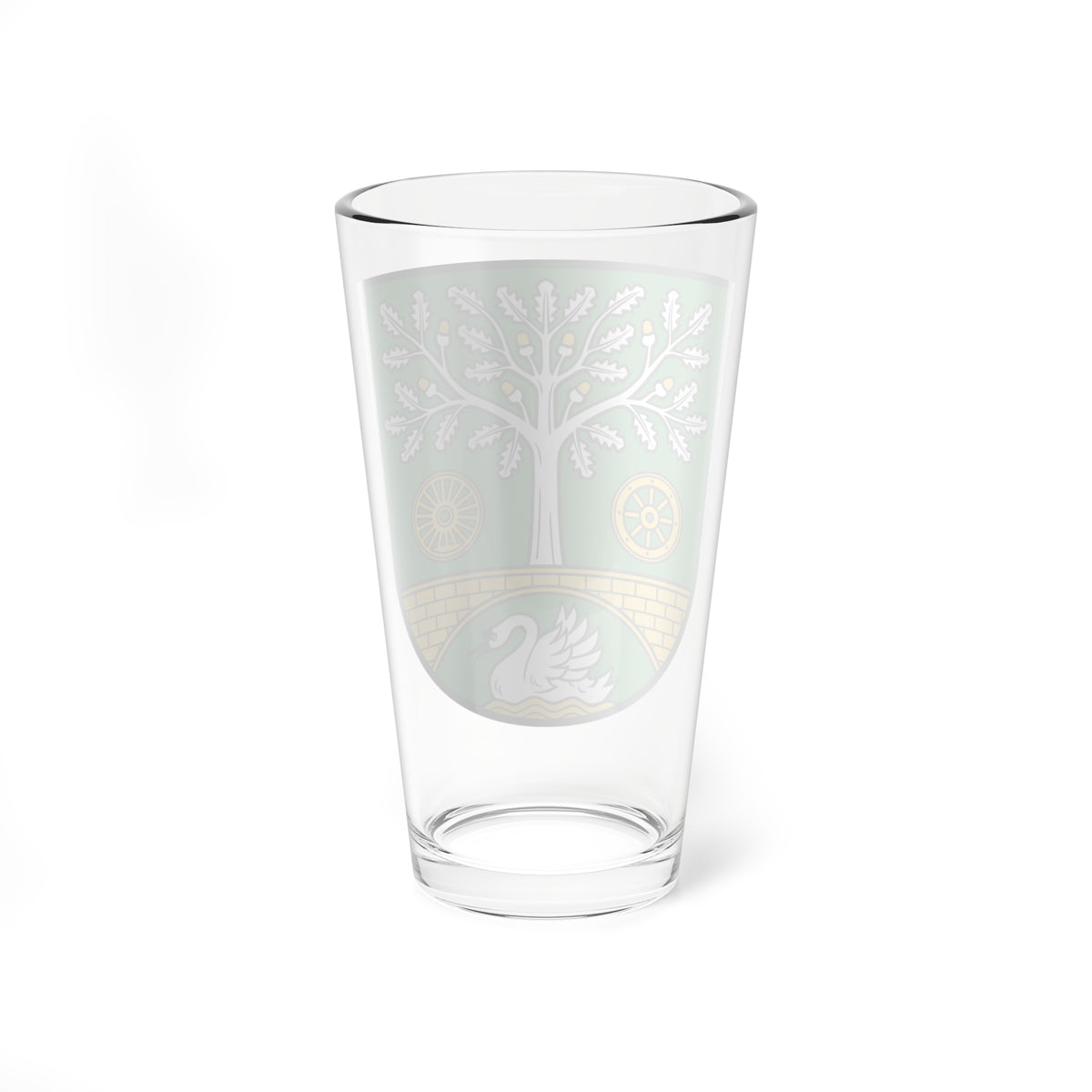 Wappen Panketal (Germany) (Coat of Arms) Pint Glass 16oz