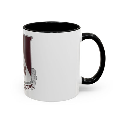 327 Medical Battalion (U.S. Army) Accent Coffee Mug