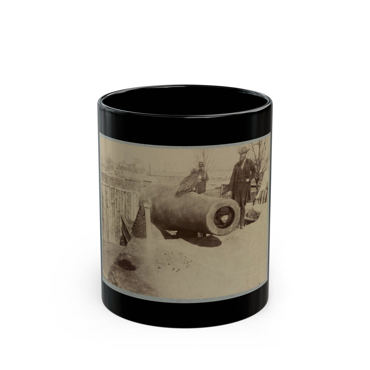 Battery Rodgers (U.S. Civil War) Black Coffee Mug