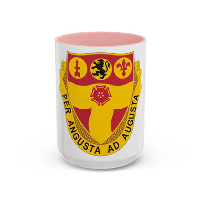 218th Field Artillery Regiment (U.S. Army) Accent Coffee Mug