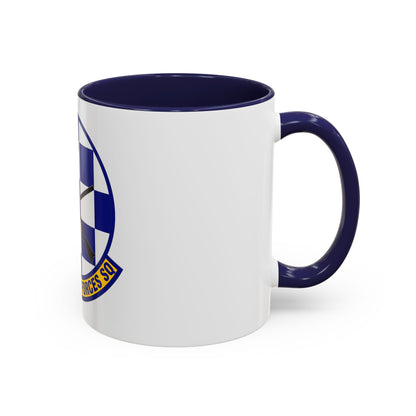 19 Security Forces Squadron AMC (U.S. Air Force) Accent Coffee Mug