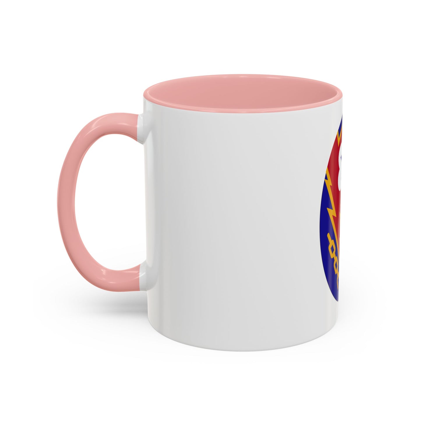 Communications Zone Personnel Europe (U.S. Army) Accent Coffee Mug