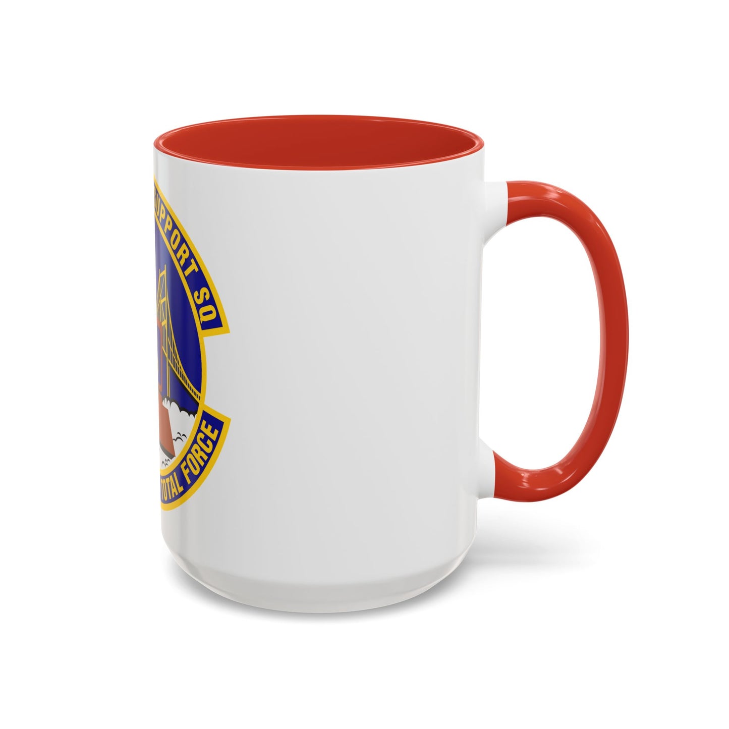 349th Mission Support Squadron (U.S. Air Force) Accent Coffee Mug