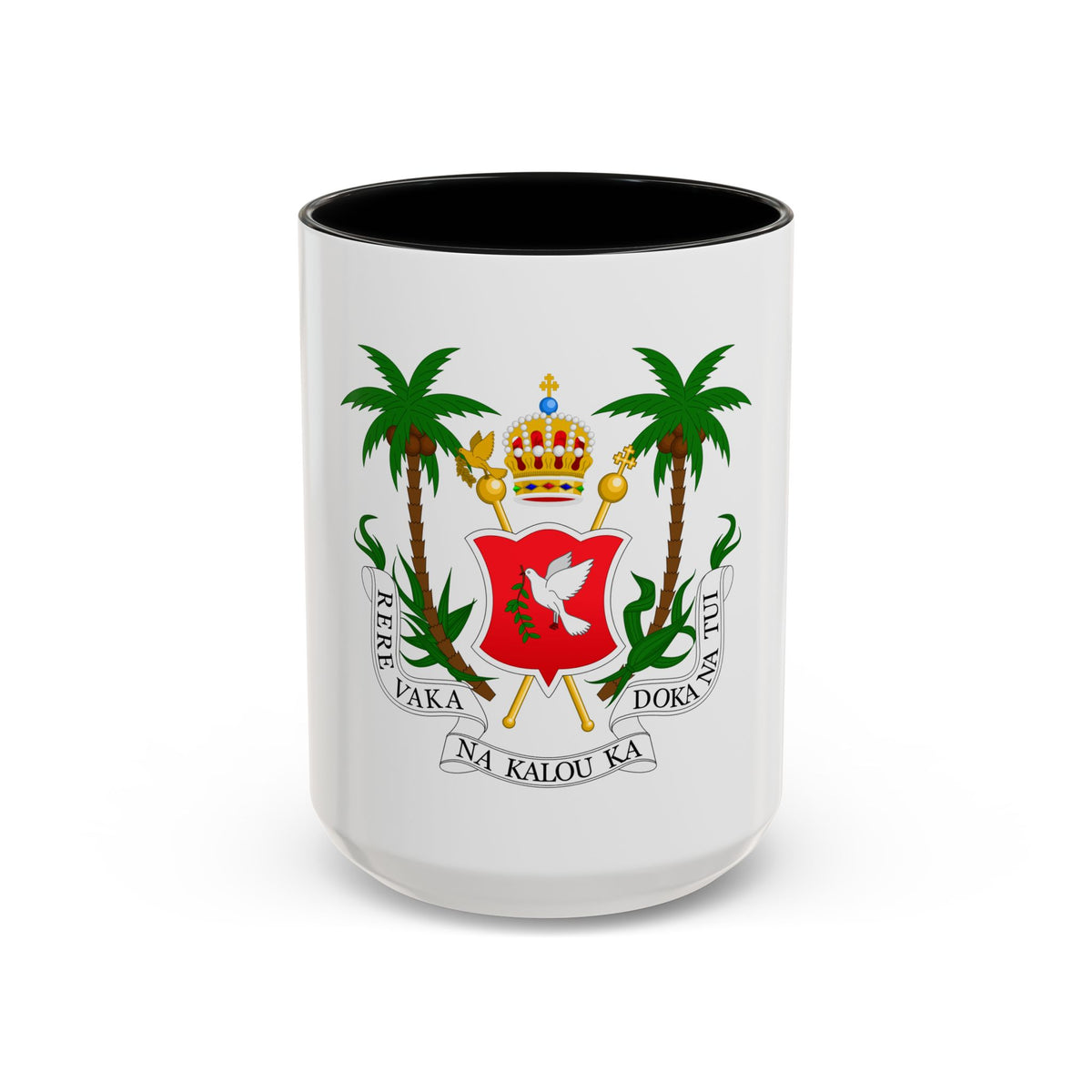 Coat of arms of the Kingdom of Fiji (1871-1874) - Accent Coffee Mug