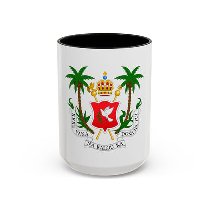 Coat of arms of the Kingdom of Fiji (1871-1874) - Accent Coffee Mug
