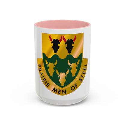 195 Armor Regiment (U.S. Army) Accent Coffee Mug