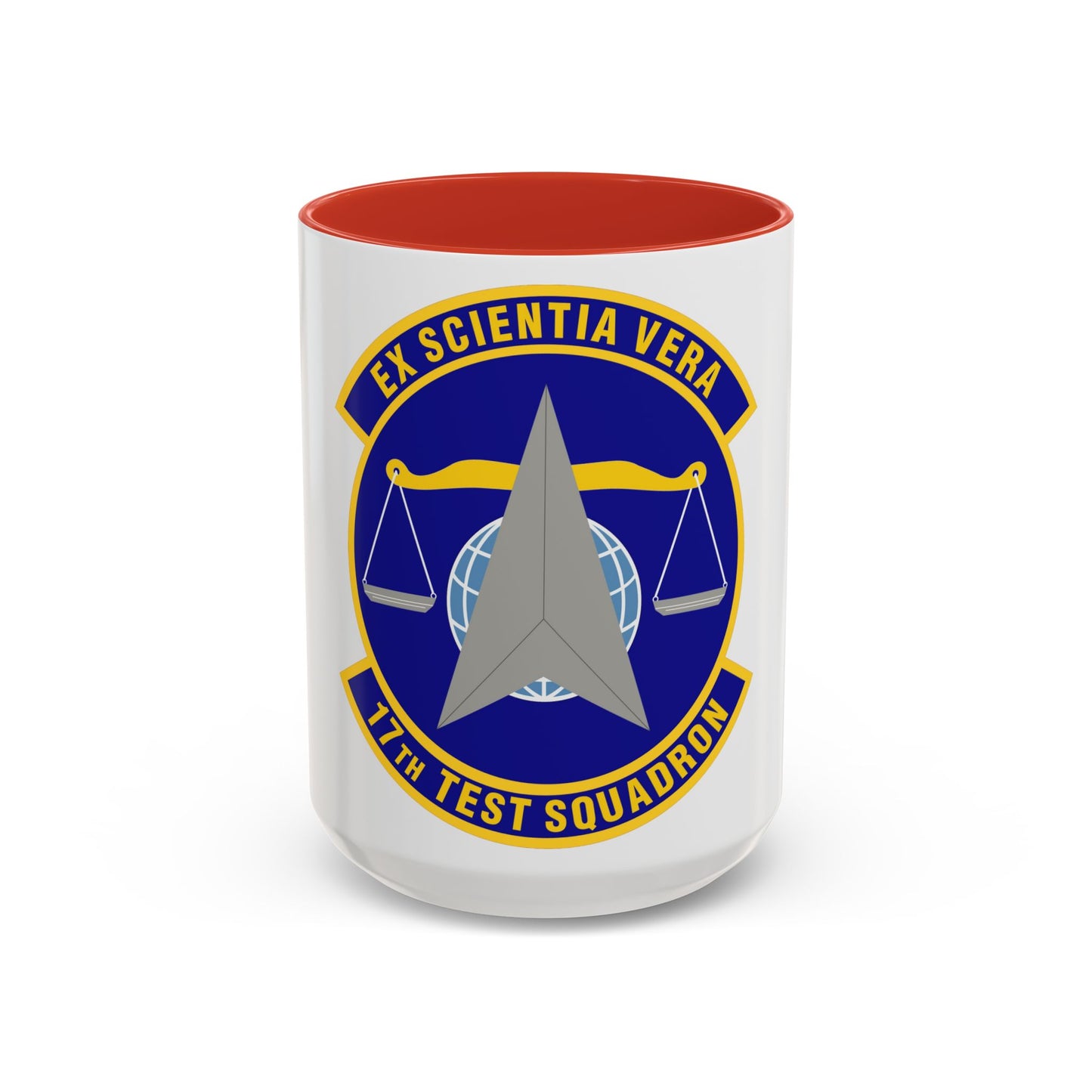 17th Test Squadron (U.S. Air Force) Accent Coffee Mug