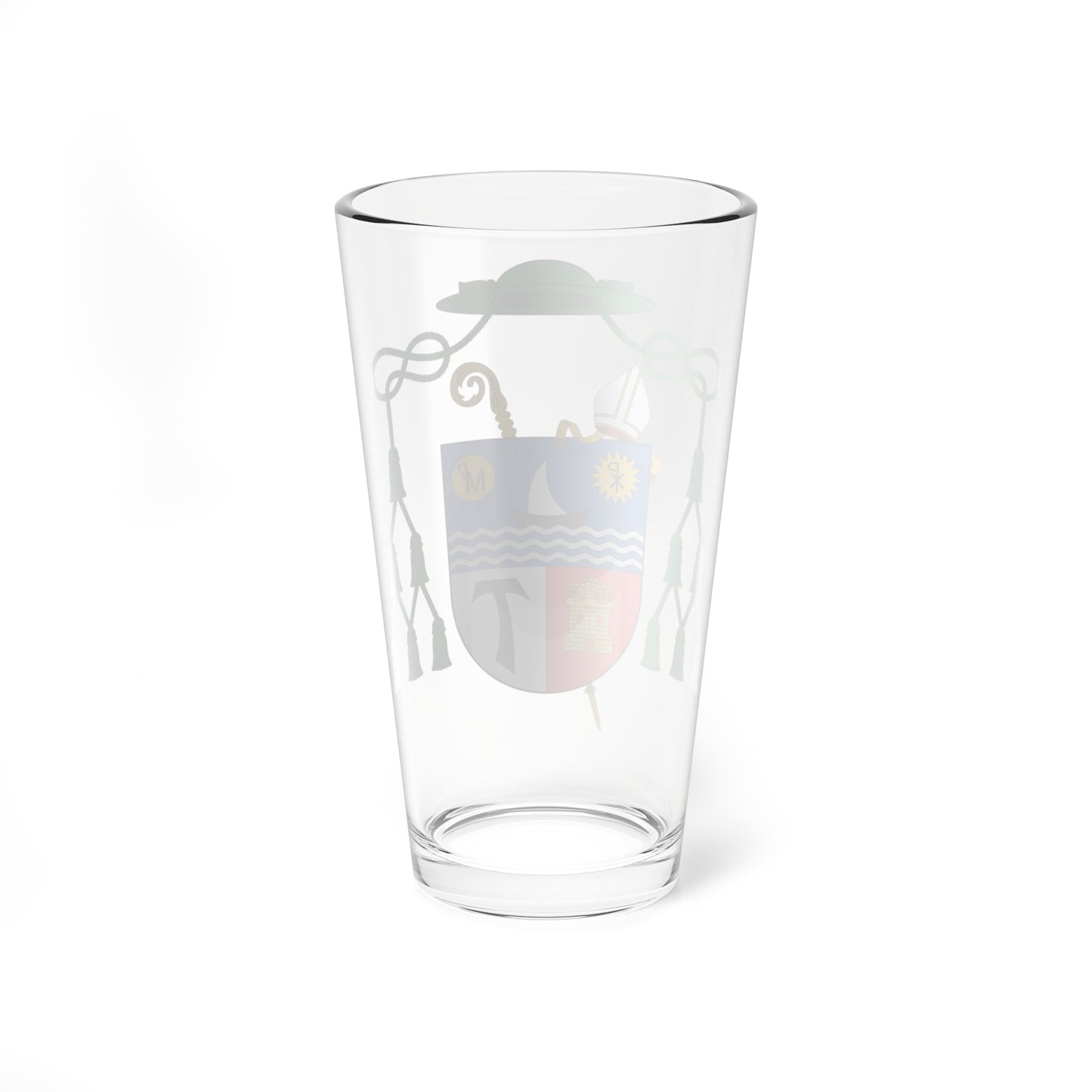 Escudo de Felipe González González (Spain) (Coat of Arms) Pint Glass 16oz