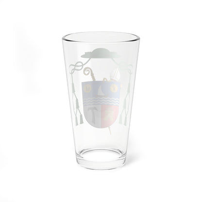 Escudo de Felipe González González (Spain) (Coat of Arms) Pint Glass 16oz