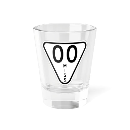 Mississippi 00 1948 (Mississippi) (Road Sign) Shot Glass 1.5oz