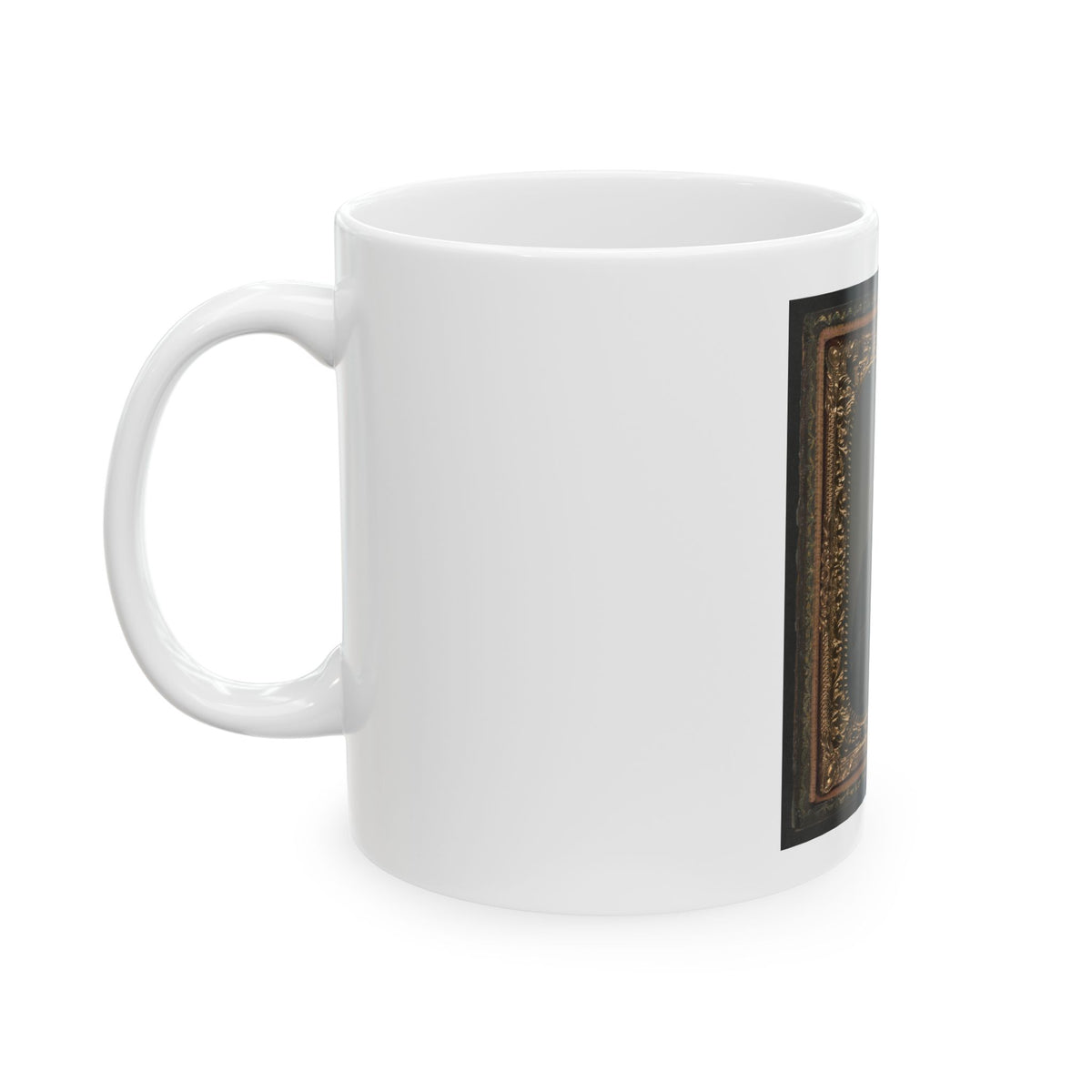 Unidentified Soldier In Union Corporal's Uniform (U.S. Civil War) White Coffee Mug