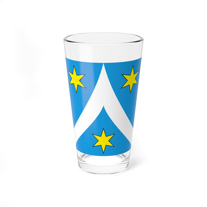 CHE First Flag (Switzerland) Pint Glass 16oz