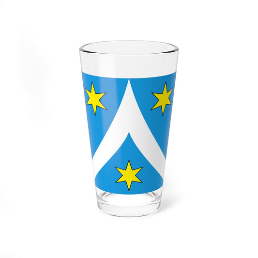 CHE First Flag (Switzerland) Pint Glass 16oz