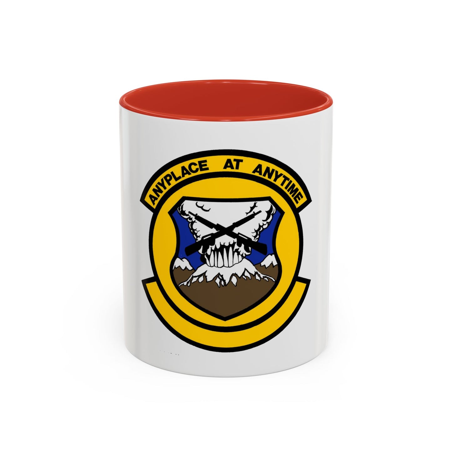 446 Security Forces Squadron AFRC (U.S. Air Force) Accent Coffee Mug