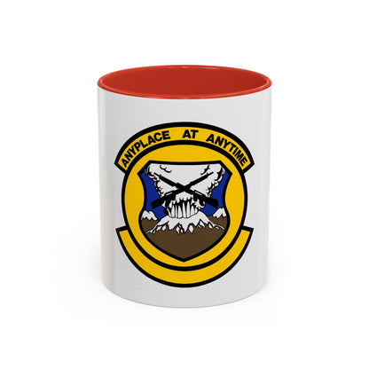 446 Security Forces Squadron AFRC (U.S. Air Force) Accent Coffee Mug