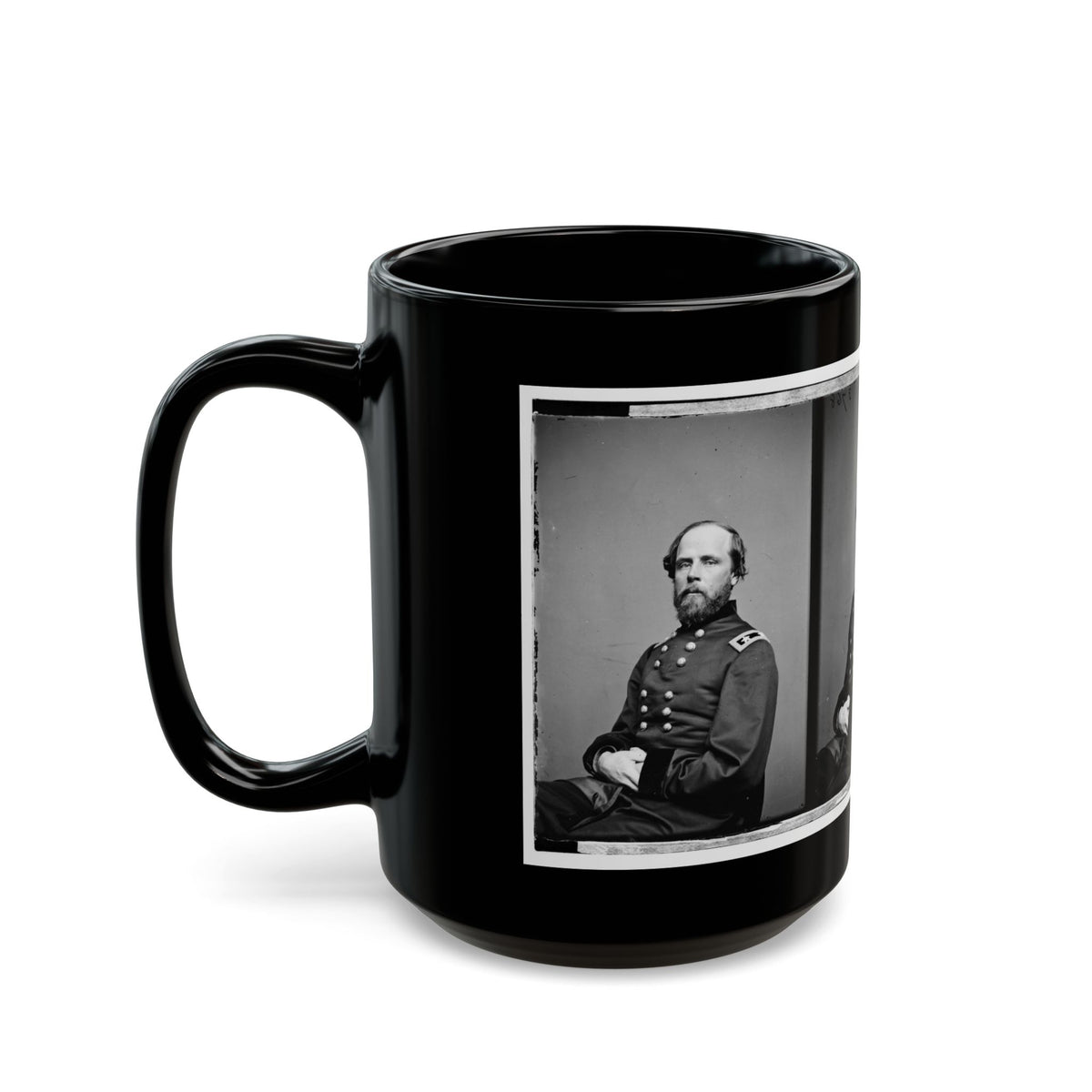 Portrait Of Maj. Gen. Darius Nash Couch, Officer Of The Federal Army (U.S. Civil War) Black Coffee Mug
