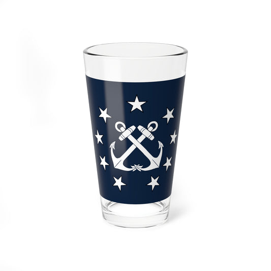 Naval Jack of Panama (Panama) Pint Glass 16oz