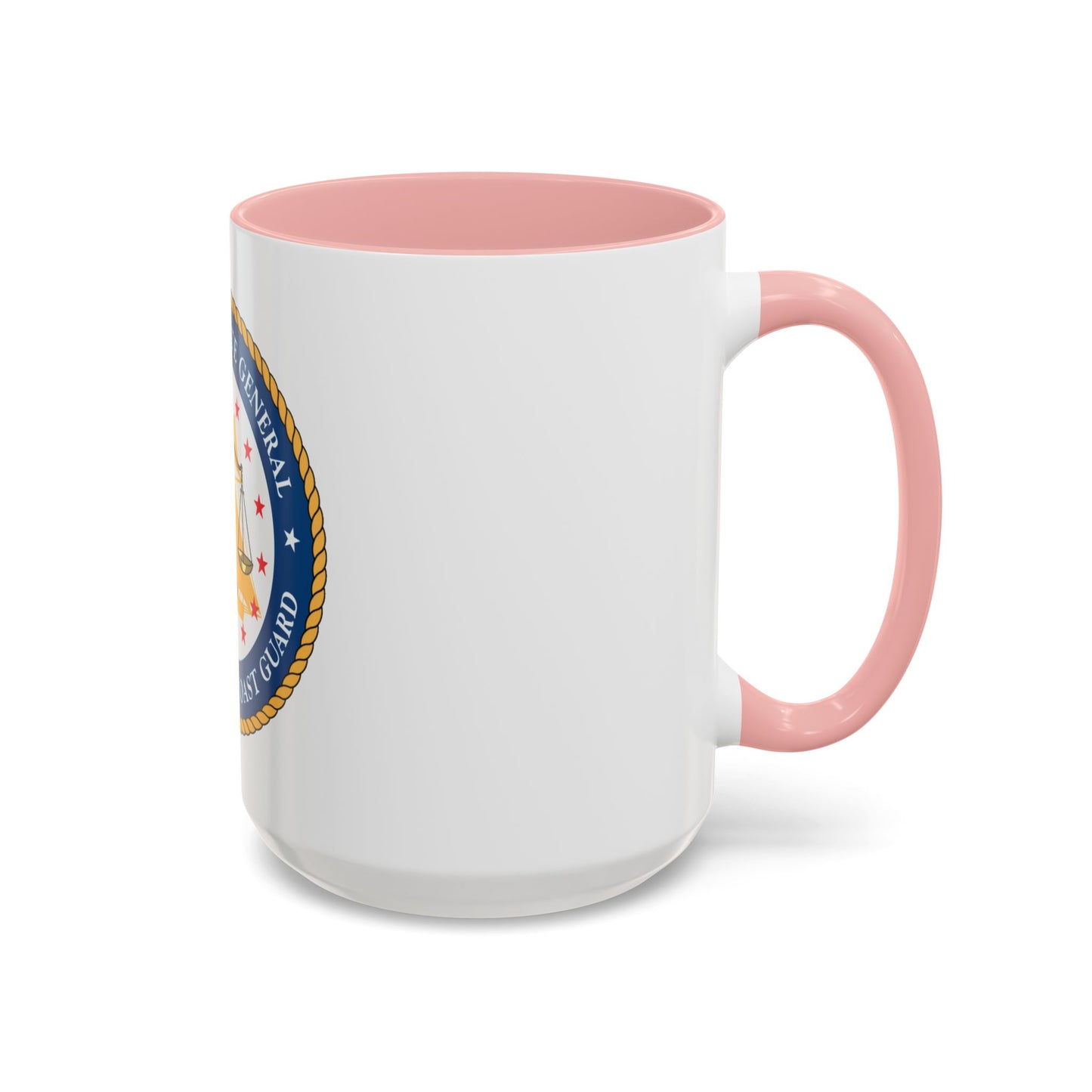 USCG Judge Advocate General (U.S. Coast Guard) Accent Coffee Mug
