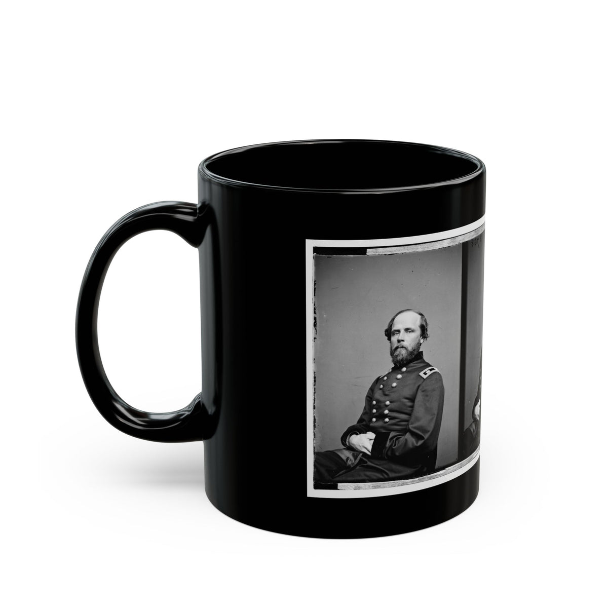 Portrait Of Maj. Gen. Darius Nash Couch, Officer Of The Federal Army (U.S. Civil War) Black Coffee Mug