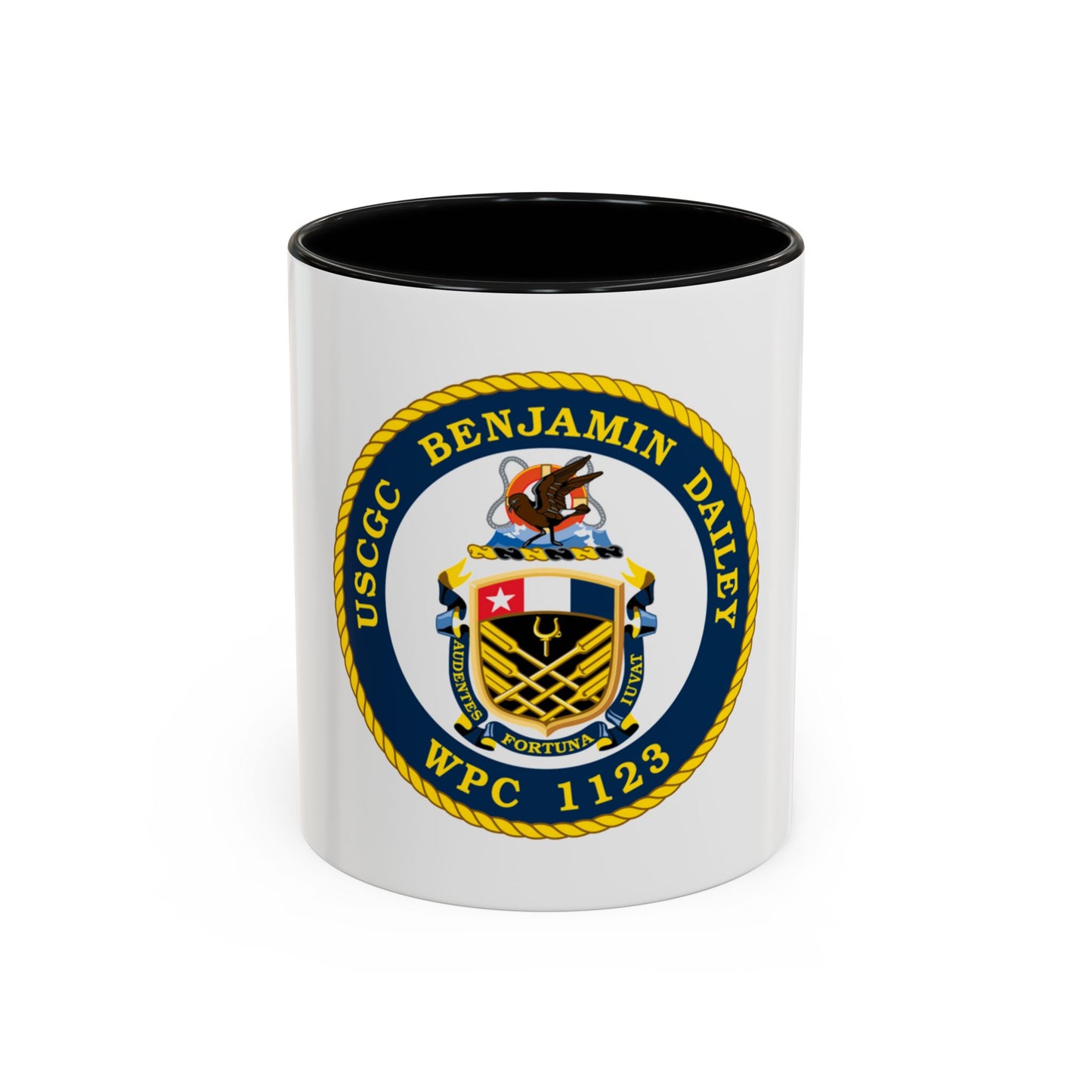 USCGC Benjamin Dailey WPC 1123 (U.S. Coast Guard) Accent Coffee Mug