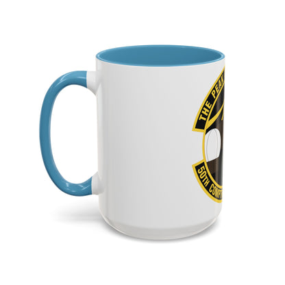 50th Comptroller Squadron (U.S. Air Force) Accent Coffee Mug