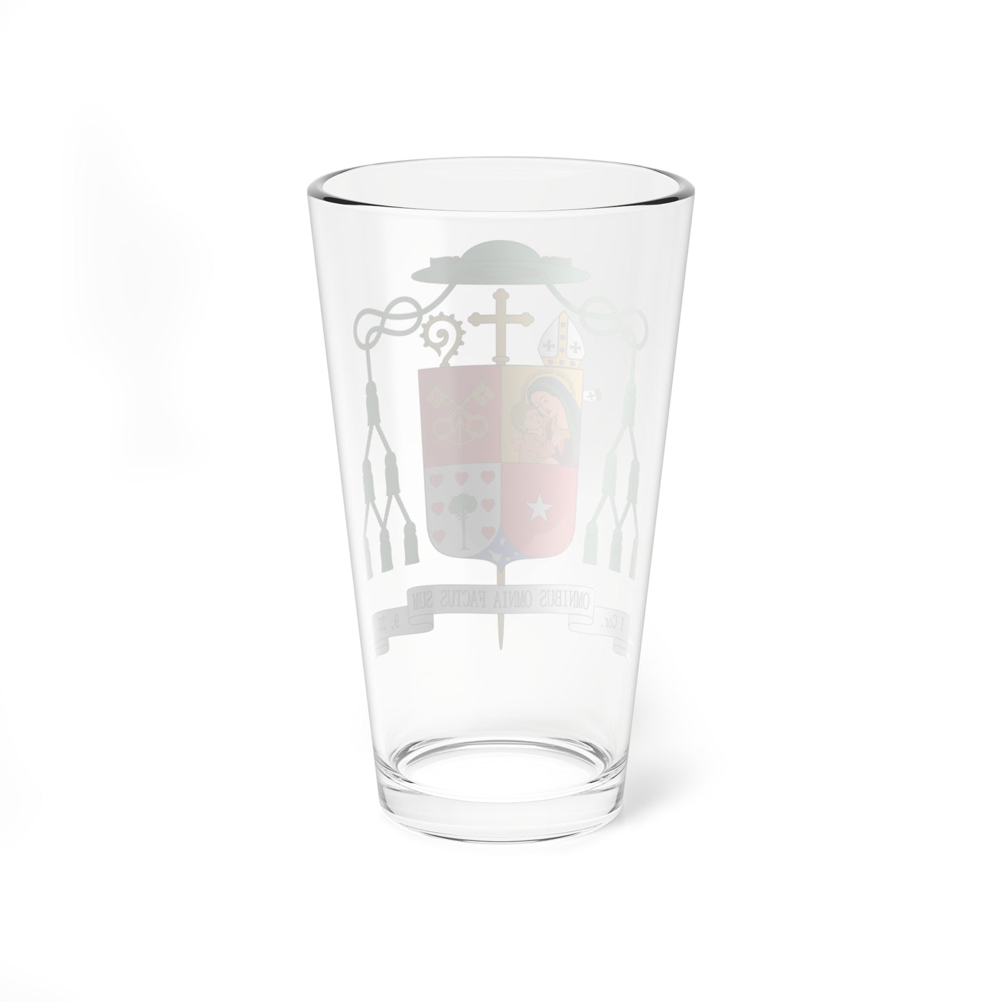 Escudo de Bernardo Álvarez Afonso (Spain) (Coat of Arms) Pint Glass 16oz