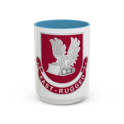 365 Engineer Battalion (U.S. Army) Accent Coffee Mug