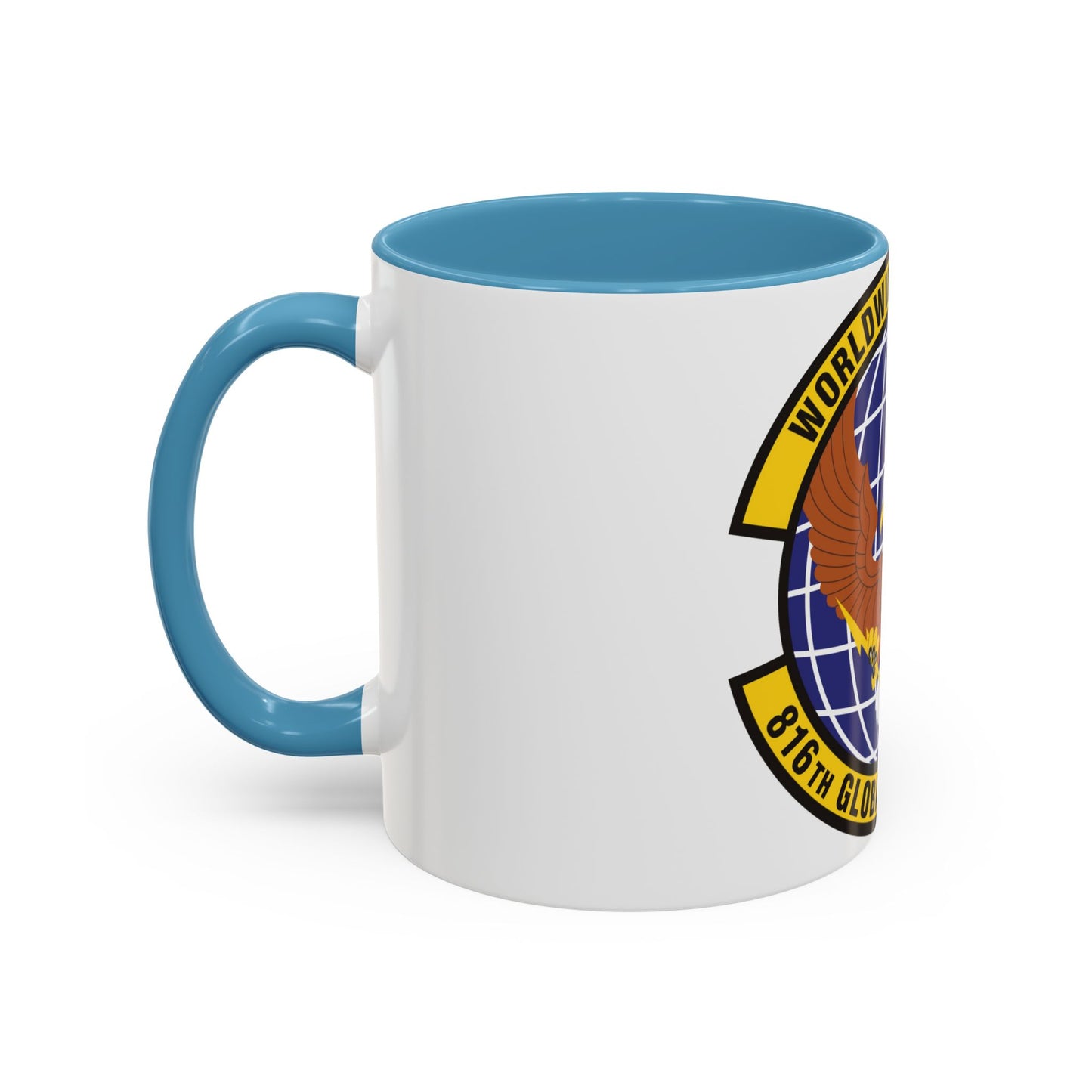 816th Global Mobility Squadron (U.S. Air Force) Accent Coffee Mug