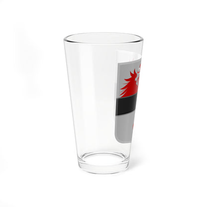 Rumes wapen (Belgium) (Coat of Arms) Pint Glass 16oz