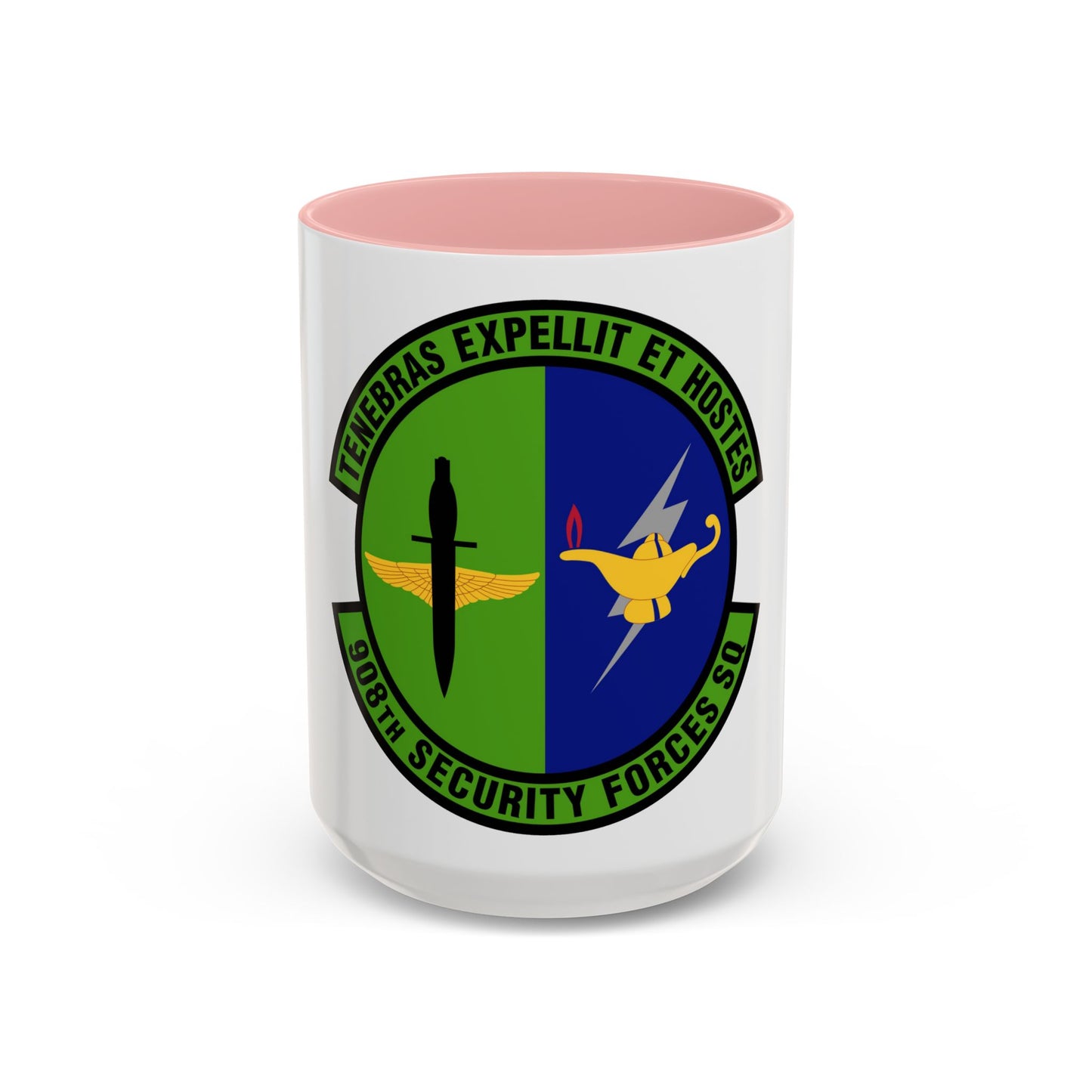 908th Security Forces Squadron (U.S. Air Force) Accent Coffee Mug