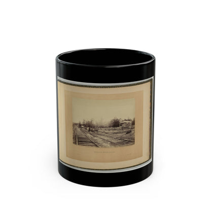 Appomattox Station, Virginia (U.S. Civil War) Black Coffee Mug