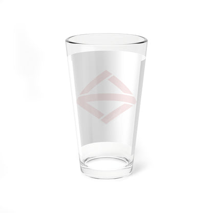 Flag of Yokohama Kanagawa Japan - Pint Glass 16oz