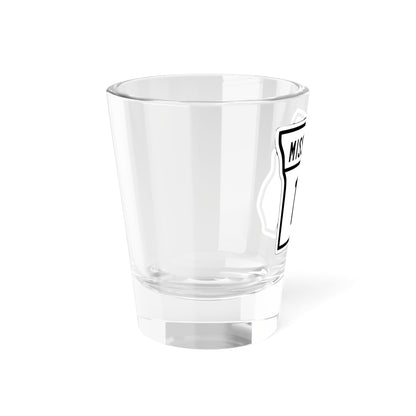 MO-111 1948 (Missouri) (Road Sign) Shot Glass 1.5oz