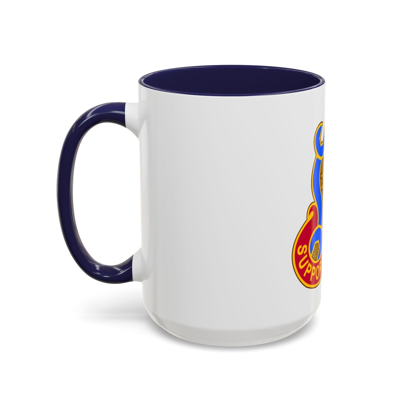 737 Maintenance Battalion (U.S. Army) Accent Coffee Mug