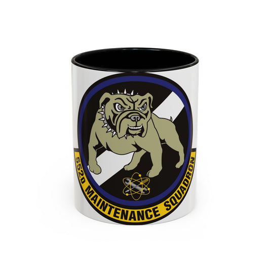 552 Maintenance Squadron ACC (U.S. Air Force) Accent Coffee Mug