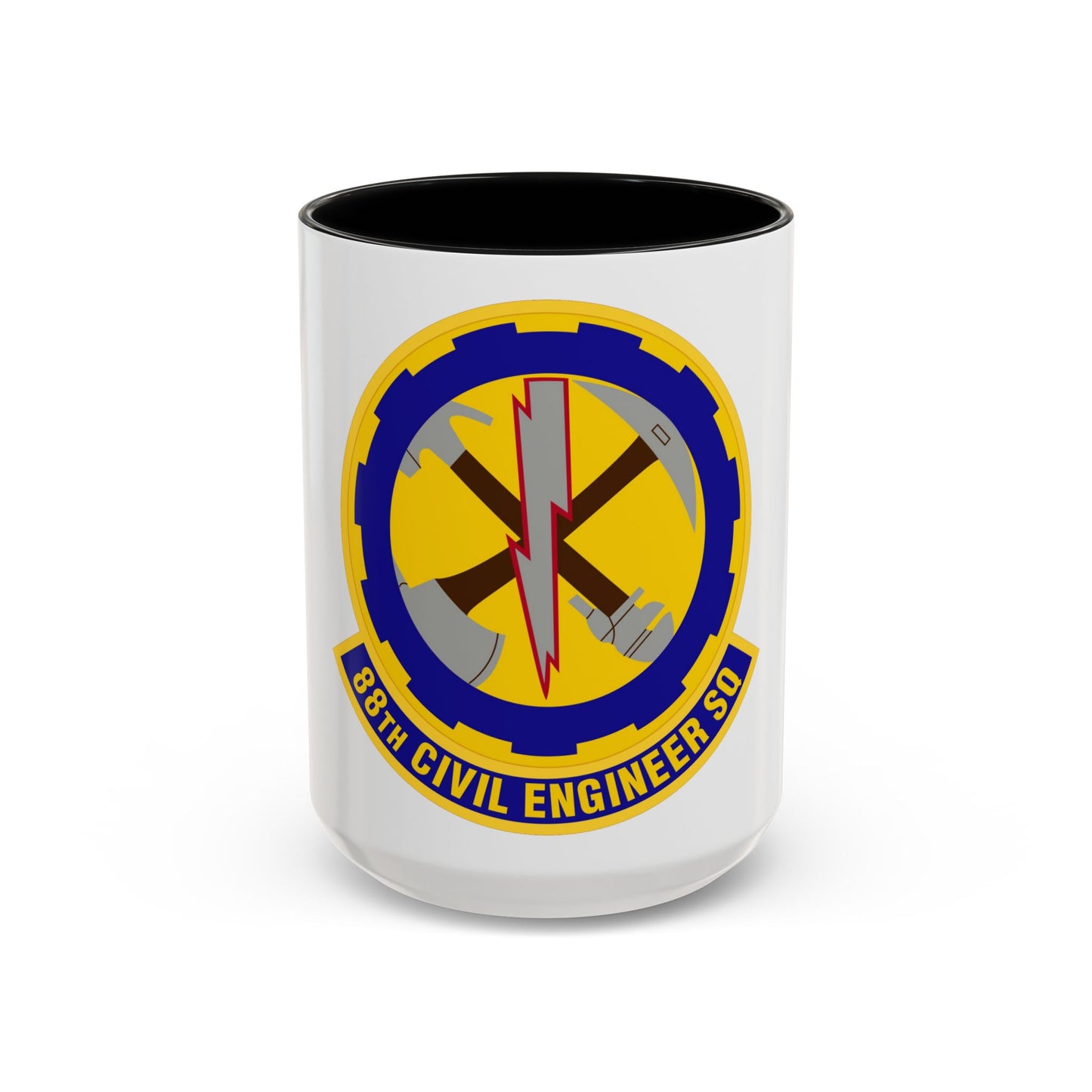88 Civil Engineer Squadron AFMC (U.S. Air Force) Accent Coffee Mug