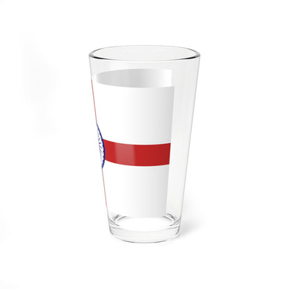 Admiral of the Indian Navy rank flag (India) Pint Glass 16oz