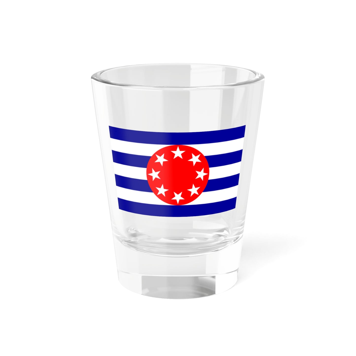 Flag of Ngarchelong Palau - Shot Glass 1.5oz