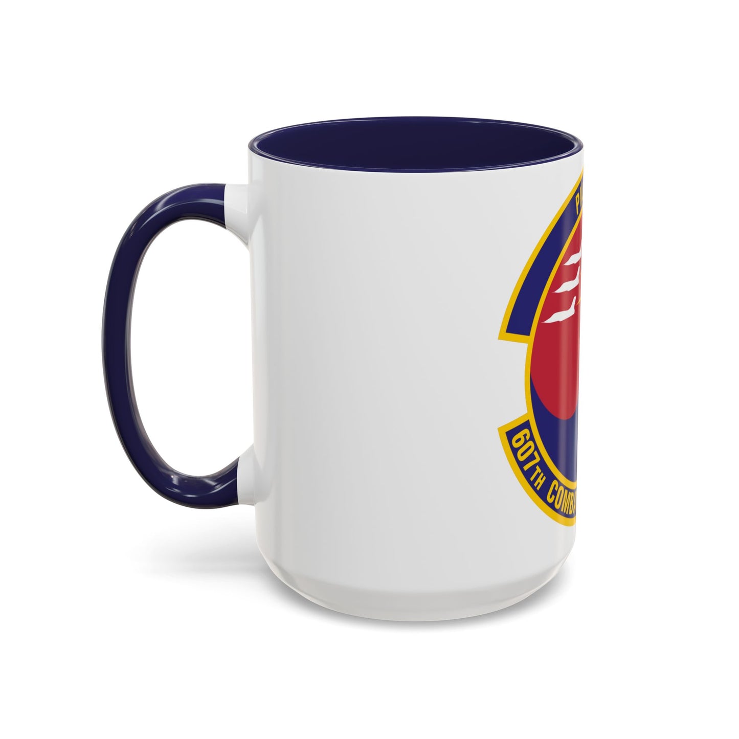 607th Combat Operations Squadron (U.S. Air Force) Accent Coffee Mug