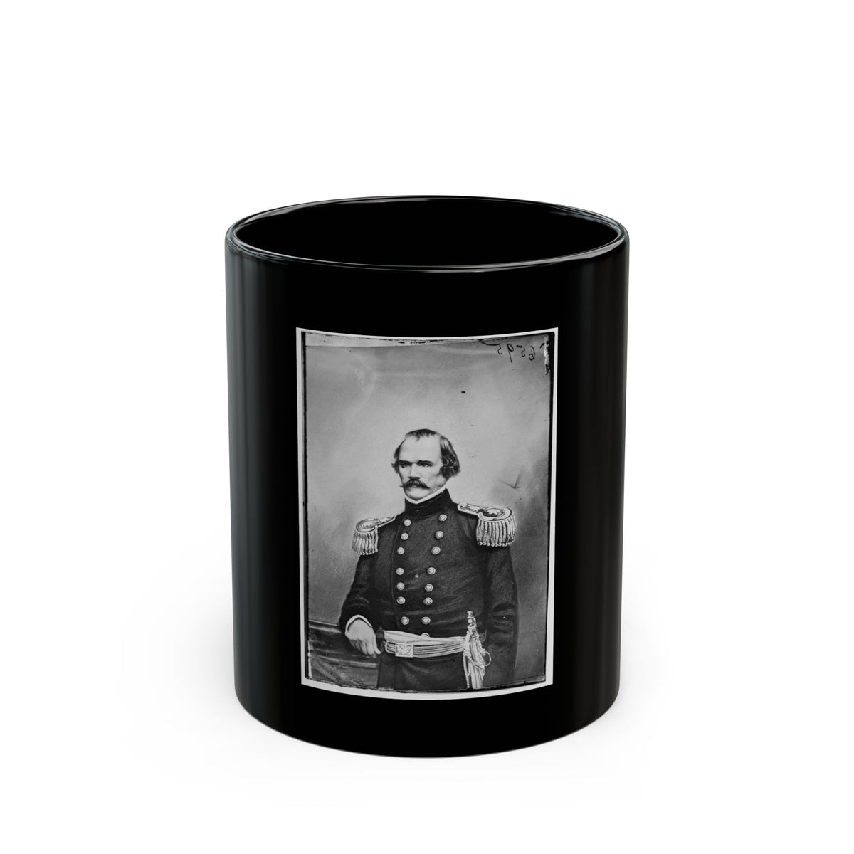 Albert Sidney Johnston(2) (U.S. Civil War) Black Coffee Mug